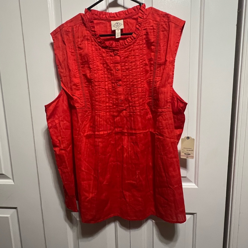 NWT St John’s Bay women’s tank top